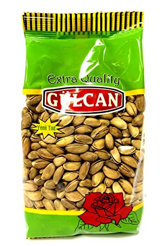 4 x 700g Gülcan Pistazien Nüsse geröstet und gesalzen ungeschält - Antep Fistik 4 x 700g Gülcan Pistazien Nüsse geröstet und gesalzen ungeschält - Antep Fistik von Gülcan