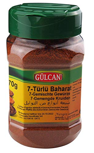Gülcan - 7 Gewürze Mischung - Karisik Baharat (170g) von Gülcan