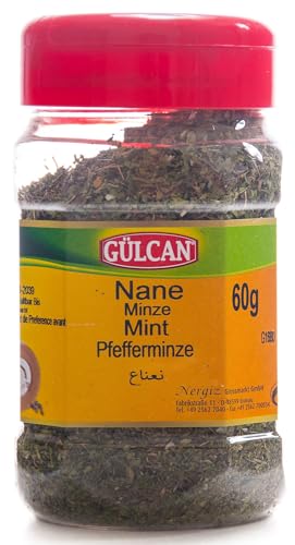 Gülcan - Getrocknete Minze - Pfefferminze - Kuru Nane (60g) von Gülcan