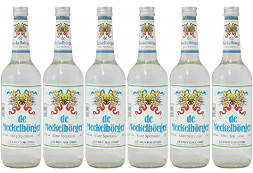 de Meckelbörger klare Spirituose 28% vol. Gülden Tor (6 x 0,7l) von Gülden Tor