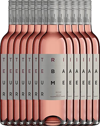 Blaufränkisch Reserve von Günter + Regina Triebaumer - Roséwein 12 x 0,75l VINELLO - 12er - Weinpaket inkl. kostenlosem VINELLO.weinausgießer von Günter + Regina Triebaumer