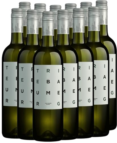 Sauvignon Blanc Triebaumer Weißwein 12 x 0,75l VINELLO - 12 x Weinpaket inkl. kostenlosem VINELLO.weinausgießer von Günter + Regina Triebaumer