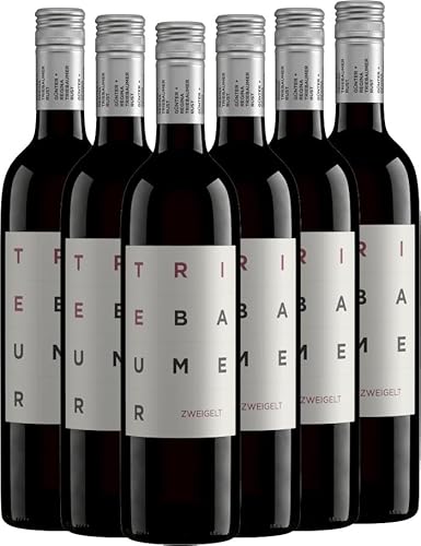 Zweigelt Triebaumer Rotwein 6 x 0,75l VINELLO - 6 x Weinpaket inkl. kostenlosem VINELLO.weinausgießer von Günter + Regina Triebaumer