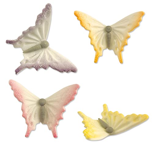 24 Schmetterlinge aus Zucker von Günthart