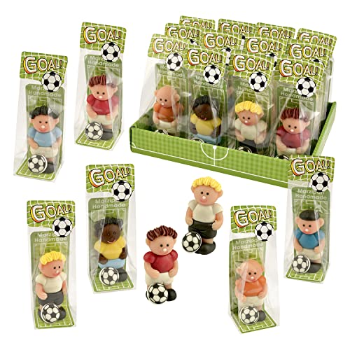 Günthart 12 Stück Marzipan Fussballer im Cellophanbeutel einzeln gepackt, gemischte Fußballer Günthart 12 Stück Marzipan Fussballer im Cellophanbeutel einzeln gepackt, gemischte Fußballer von Günthart