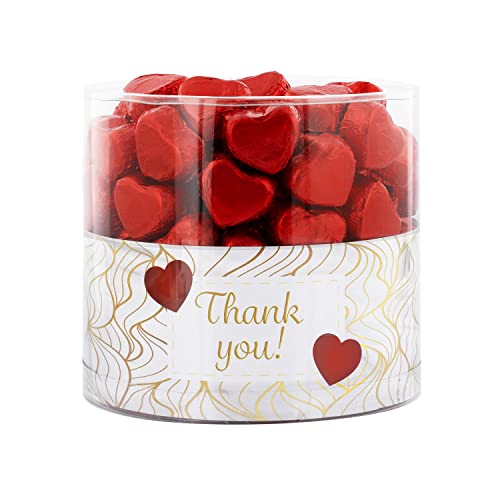 Günthart 150 Stück Schokoherzen mit Nougatfüllung, gold, zum Verschenken, fettarm, 1.2 kg, einzeln verpackt, schön verpackt Günthart 150 Stück Schokoherzen mit Nougatfüllung, gold, zum Verschenken, fettarm, 1.2 kg, einzeln verpackt, schön verpackt von Günthart