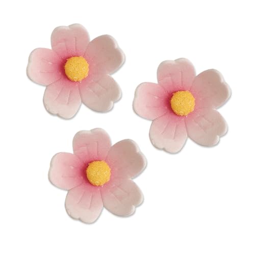 Günthart 2382 Feinzucker-Blumen, gross, rosa, 60 stk (1 x 242 g) von Günthart