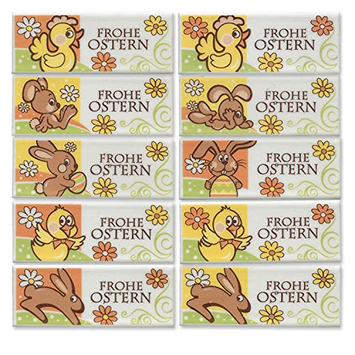 Günthart 24 Dekorstreifen Frohe Ostern, sortiert, 1er Pack (1 x 110 g) von Günthart