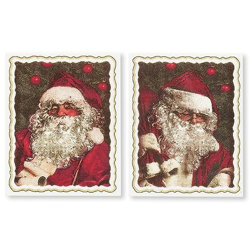 Günthart 24 Stück Nikolaus Motive Nostalgie, Dekormasse, mit zwei unterschiedlichen Motiven in den Farben Rot, Weiß und Braun, zum Dekorieren von Torten, Kuchen und Cupcakes Günthart 24 Stück Nikolaus Motive Nostalgie, Dekormasse, mit zwei unterschiedlichen Motiven in den Farben Rot, Weiß und Braun, zum Dekorieren von Torten, Kuchen und Cupcakes von Günthart