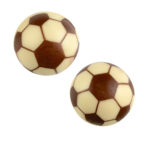 Günthart 40 Stück | Fußball Hohlkugel | 3D | weiße Schokolade | passend zur WM und EM | Schokoladen Dekoration | geeignet für Kuchen, Torten und Cupcakes Günthart 40 Stück | Fußball Hohlkugel | 3D | weiße Schokolade | passend zur WM und EM | Schokoladen Dekoration | geeignet für Kuchen, Torten und Cupcakes von Günthart