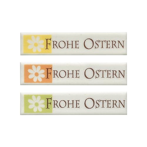 Günthart 48 Dekor Schriftstreifen Frohe Ostern, 1er Pack (1 x 128 g) von Günthart