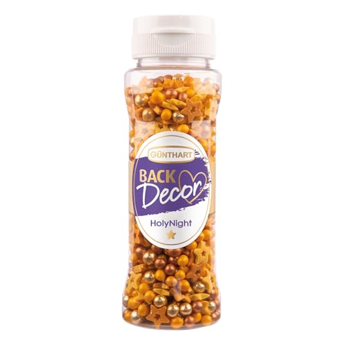 Günthart BackDecor Premium Streuselmix Holy Night, 90 g, in praktischer Dose Günthart BackDecor Premium Streuselmix Holy Night, 90 g, in praktischer Dose von Günthart