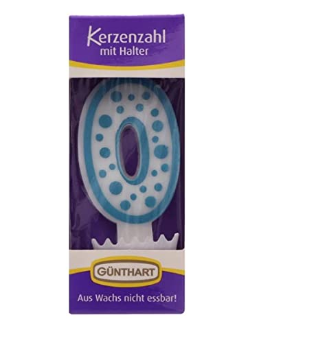Günthart Wachskerzen-Zahlen Nr. 0 Günthart Wachskerzen-Zahlen Nr. 0 von Günthart