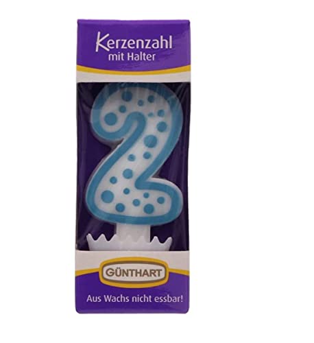 Günthart Wachskerzen-Zahlen Nr. 2 Günthart Wachskerzen-Zahlen Nr. 2 von Günthart