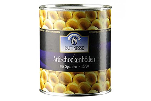 Artischockenböden, 16-20 Böden, ø ca. 4cm, 800g von Mcties