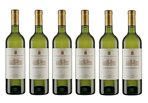 6x 0,75l - 2023er - Guerrieri Rizzardi - Costeggiola - Soave Classico D.O.P. - Veneto - Italien - Weißwein trocken 6x 0,75l - 2023er - Guerrieri Rizzardi - Costeggiola - Soave Classico D.O.P. - Veneto - Italien - Weißwein trocken von Guerrieri Rizzardi