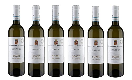 6x 0,75l - 2023er - Guerrieri Rizzardi - Cuvée XX - Soave Classico D.O.P. - Veneto - Italien - Weißwein trocken 6x 0,75l - 2023er - Guerrieri Rizzardi - Cuvée XX - Soave Classico D.O.P. - Veneto - Italien - Weißwein trocken von Guerrieri Rizzardi