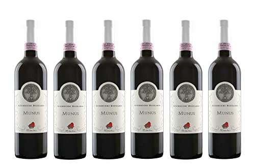 6x 0,75l - Guerrieri Rizzardi - Munus - Rosso Veronese I.G.P. - Veneto - Italien - Rotwein trocken von Guerrieri Rizzardi