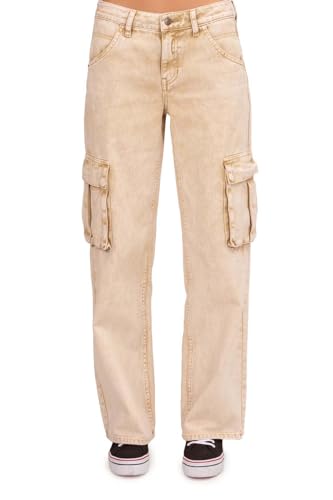 GUESS - Vintage Damen Cargo Jeans mit Logo - Größe 30 von Guess
