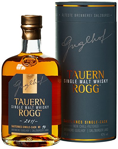 Guglhof Tauern Rogg Single Malt Whisky mit Geschenkverpackung (1 x 0.7 l) von Guglhof