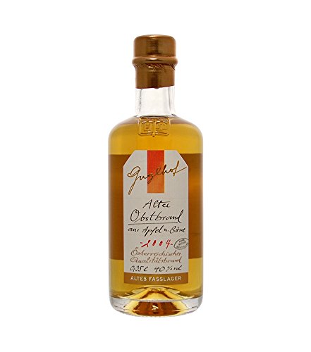 Guglhof: Alter Obst Brand - Jahrgangsbrand / 40% Vol. / 0,35 Liter - Flasche von Guglhof