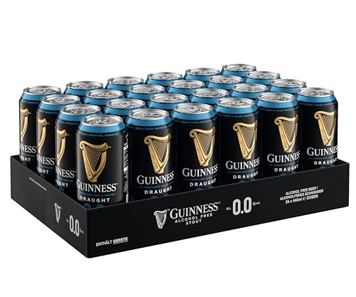 Guinness Draught 0.0 Alkoholfrei, Einweg 24x0,44 L Dose Guinness Draught 0.0 Alkoholfrei, Einweg 24x0,44 L Dose von Guinness