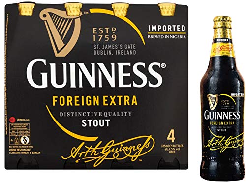 Nigerianischer Guinness FES 7,5% 4 x 325 ml von Guinness