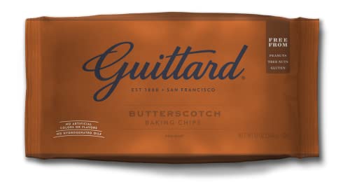 Guittard Butterscotch Baking Chips – Premium Backchips aus San Francisco, 340 g – Cremig & Aromatisch mit feiner Toffee-Note – Perfekt für Kekse, Kuchen, Desserts & heiße Schokolade Guittard Butterscotch Baking Chips – Premium Backchips aus San Francisco, 340 g – Cremig & Aromatisch mit feiner Toffee-Note – Perfekt für Kekse, Kuchen, Desserts & heiße Schokolade von Guittard
