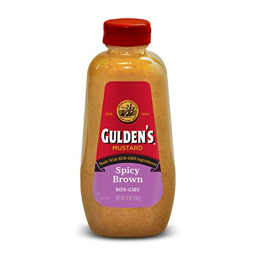 Guldens Spicy Brown Mustard 340g, 12er Pack (12 x 340 g) von Gulden's