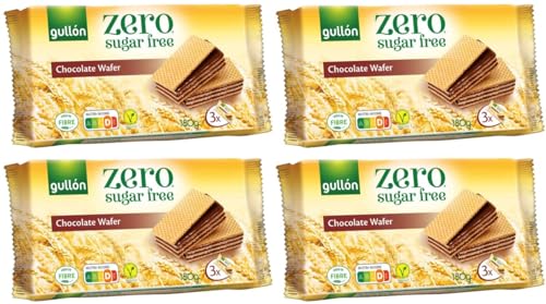 Gullon Zuckerfrei Schokolade Creme Obladen 180 gm 4er Pack Gullon Zuckerfrei Schokolade Creme Obladen 180 gm 4er Pack von Gullon