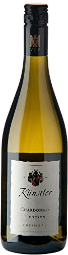 Chardonnay vom Kalkstein VDP.Gutswein tr. 2021 von Gunter Künstler (1x0,75l), trockener Weisswein aus dem Rheingau von Gunter Künstler
