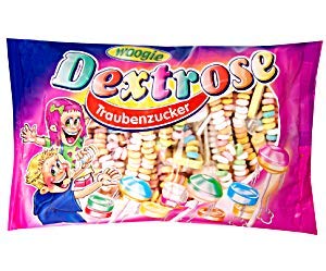 "Dextrose" Traubenzucker Party Bag im 400g Beutel von Woogie "Dextrose" Traubenzucker Party Bag im 400g Beutel von Woogie von Gunz