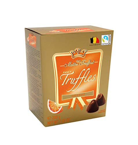 Pralinen Fancy Gold Truffles Orange 200g, 1er. Pack. von Gunz