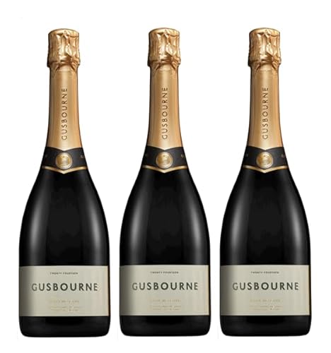 3x 0,75l - 2020 - Gusbourne Estate - Brut Reserve - Kent - England - Schaumwein brut von Gusbourne Estate