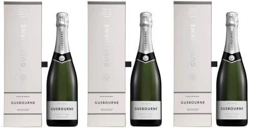 3x 0,75l - Gusbourne Estate - Blanc de Blancs Brut in GP - Kent - England - Schaumwein trocken 3x 0,75l - Gusbourne Estate - Blanc de Blancs Brut in GP - Kent - England - Schaumwein trocken von Gusbourne Estate