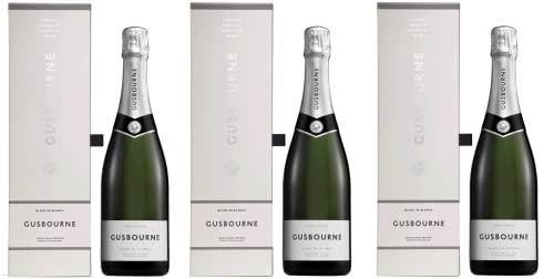 3x 0,75l - Gusbourne Estate - Blanc de Blancs Brut in GP - Kent - England - Schaumwein trocken von Gusbourne Estate