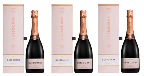 3x 0,75l - Gusbourne Estate - Rosé Brut in GP - Kent - England - Rosé-Schaumwein trocken 3x 0,75l - Gusbourne Estate - Rosé Brut in GP - Kent - England - Rosé-Schaumwein trocken von Gusbourne Estate