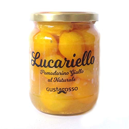 Lucariello"ganz natürliche" gelbe Tomate 520 gr. Gustarosso - Box 12 Stück von Gustarosso