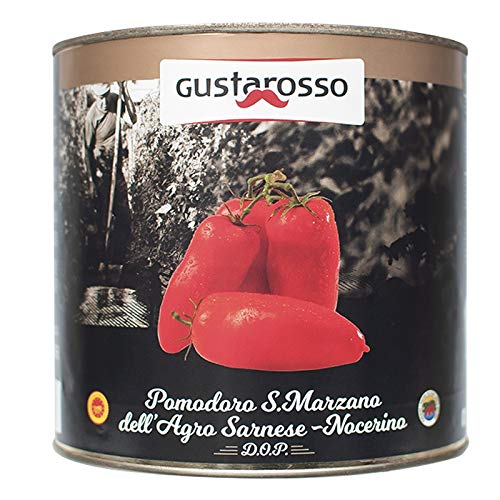 San Marzano DOP Tomate von Agro-Sarnese Nocerino Gr. 2550 - Gustarosso - Box 6 Stück San Marzano DOP Tomate von Agro-Sarnese Nocerino Gr. 2550 - Gustarosso - Box 6 Stück von Gustarosso