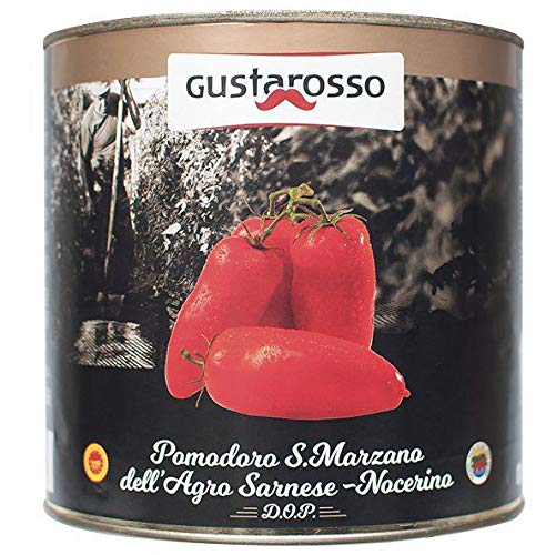 San Marzano DOP Tomate von Agro-Sarnese Nocerino Gr. 2550 - Gustarosso San Marzano DOP Tomate von Agro-Sarnese Nocerino Gr. 2550 - Gustarosso von Gustarosso