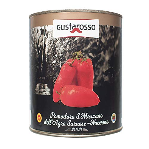 San Marzano DOP Tomate von Agro-Sarnese Nocerino Gr. 400 - Gustarosso - Box 12 Stück von Gustarosso