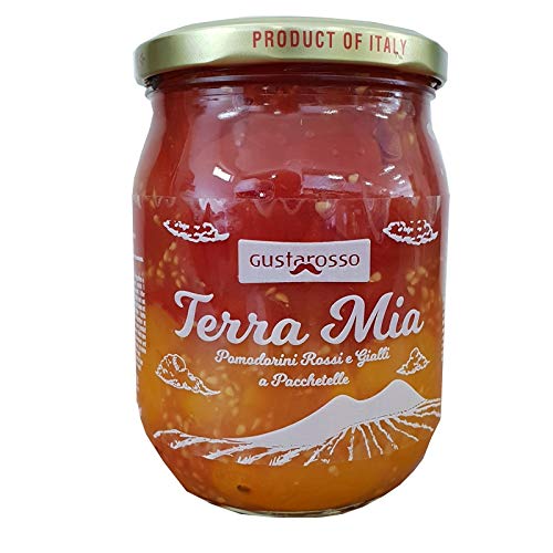 Terra Mia Tomaten in Pacchetelle 560 gr. Gustarosso - Box 12 Stück von Gustarosso