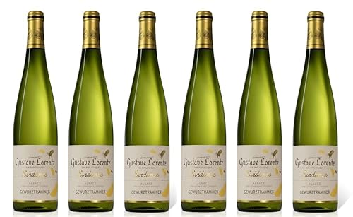 6x 0,75l - Gustave Lorentz - Evidence - Gewurztraminer - Alsace A.O.P. - Elsass - Frankreich - Weißwein lieblich 6x 0,75l - Gustave Lorentz - Evidence - Gewurztraminer - Alsace A.O.P. - Elsass - Frankreich - Weißwein lieblich von Gustave Lorentz