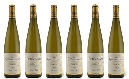 6x 0,75l - Gustave Lorentz - Evidence - Pinot Gris - Alsace A.O.P. - Elsass - Frankreich - Weißwein trocken von Gustave Lorentz