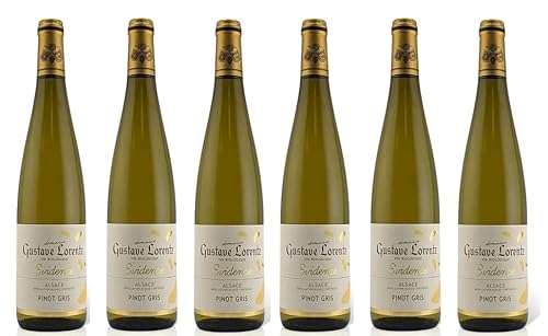 6x 0,75l - Gustave Lorentz - Evidence - Pinot Gris - Alsace A.O.P. - Elsass - Frankreich - Weißwein trocken 6x 0,75l - Gustave Lorentz - Evidence - Pinot Gris - Alsace A.O.P. - Elsass - Frankreich - Weißwein trocken von Gustave Lorentz