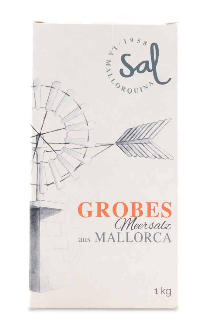 Grobes Natur Meersalz Grobes Natur Meersalz von Gusto Mundial Balearides, S.L.