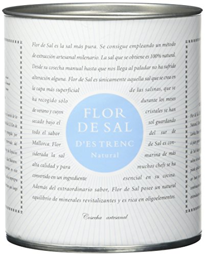 Gusto Mundial Flor de Sal Natural, 180 g (1er Pack) | Verpackung kann abweichen von Flor de Sal