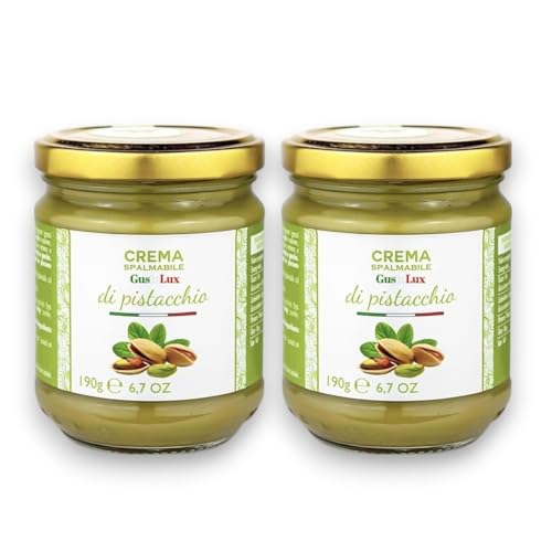 6 stk Pistaziencreme 190g 40% Pistazien aus Sizilien für Dubai Schokolade Streichcreme Brotaufstrich 6 stk Pistaziencreme 190g 40% Pistazien aus Sizilien für Dubai Schokolade Streichcreme Brotaufstrich von GustoLux