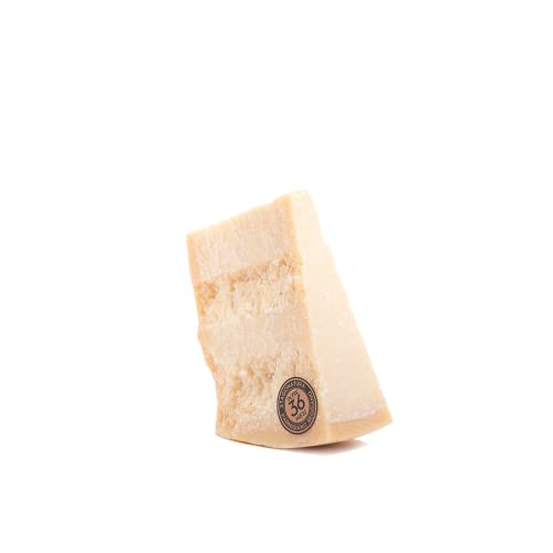 GUSTOEMILIA - Parmigiano Reggiano Käse D.O.P. Reifezeit 36 Monate Parmesankäse am Stück 500 gr Packung Laktosefrei - GVO-frei – vakuumverpackt von Gustoemilia