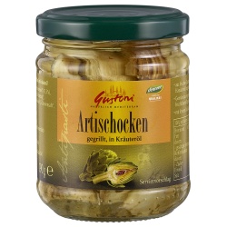 Artischockenherzen in Kräuteröl von Gustoni